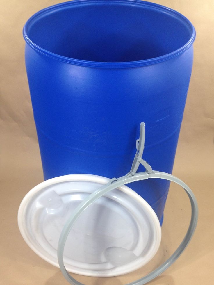 Barils plastique open top 55 gallons — récupération SCDQ